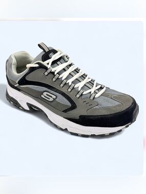 Skechers D'Lites Extra Wide Memory Foam Trail Shoes Mens 11.5 EW Wide Walking